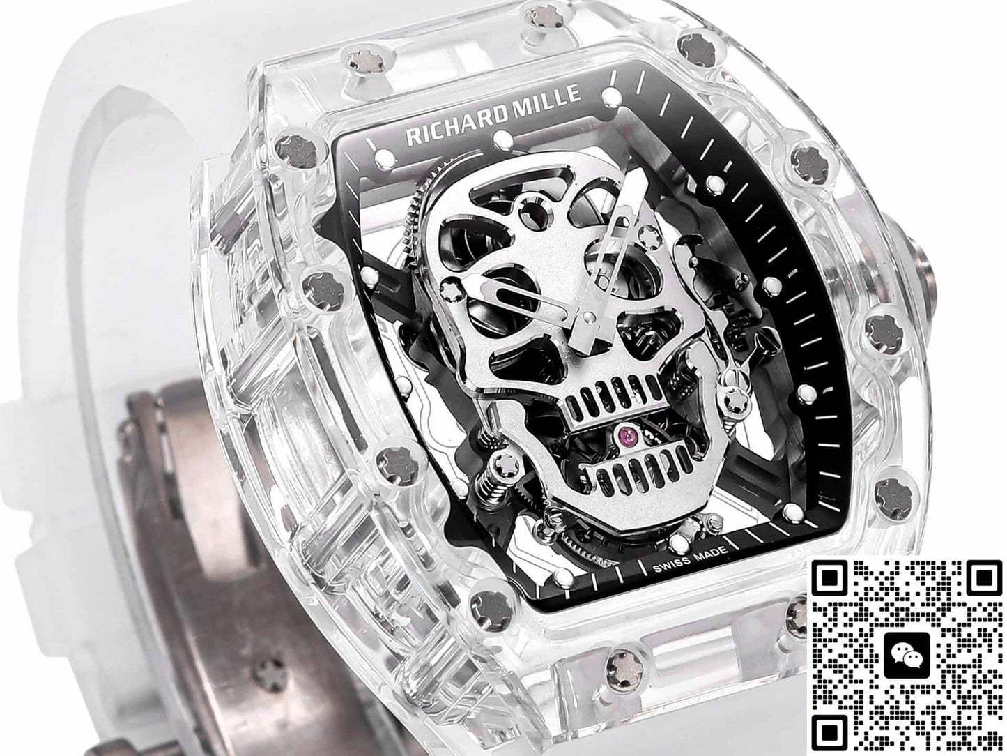Richard Mille RM052 MS Factory Rubber Strap