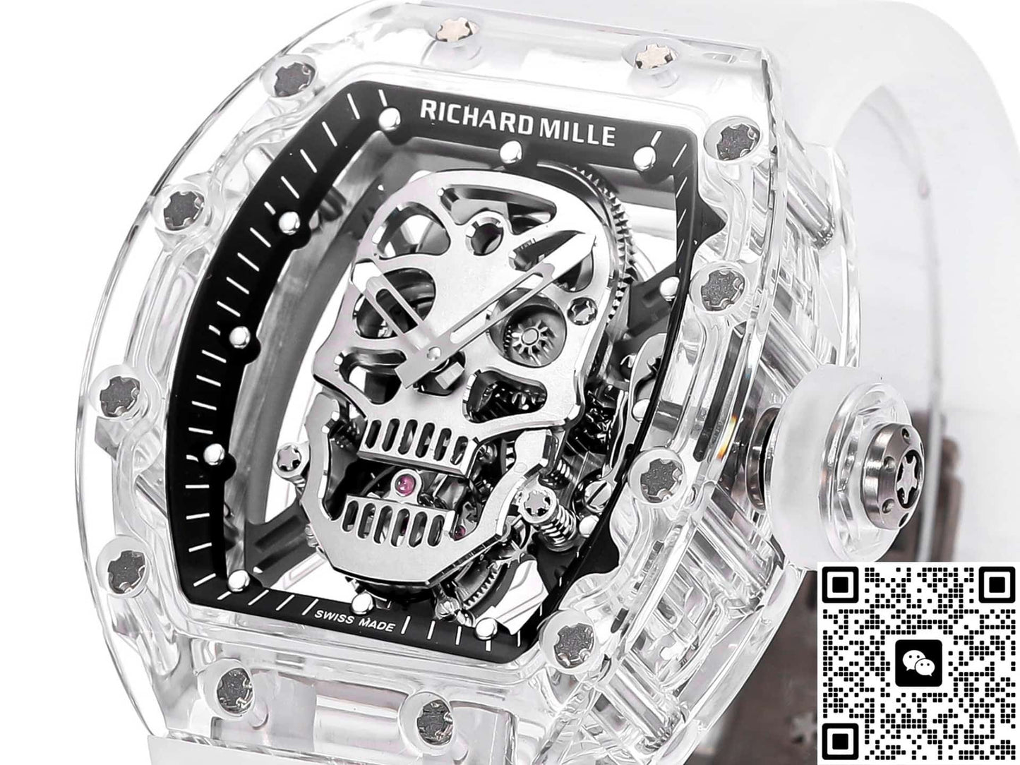 Richard Mille RM052 MS Factory Rubber Strap
