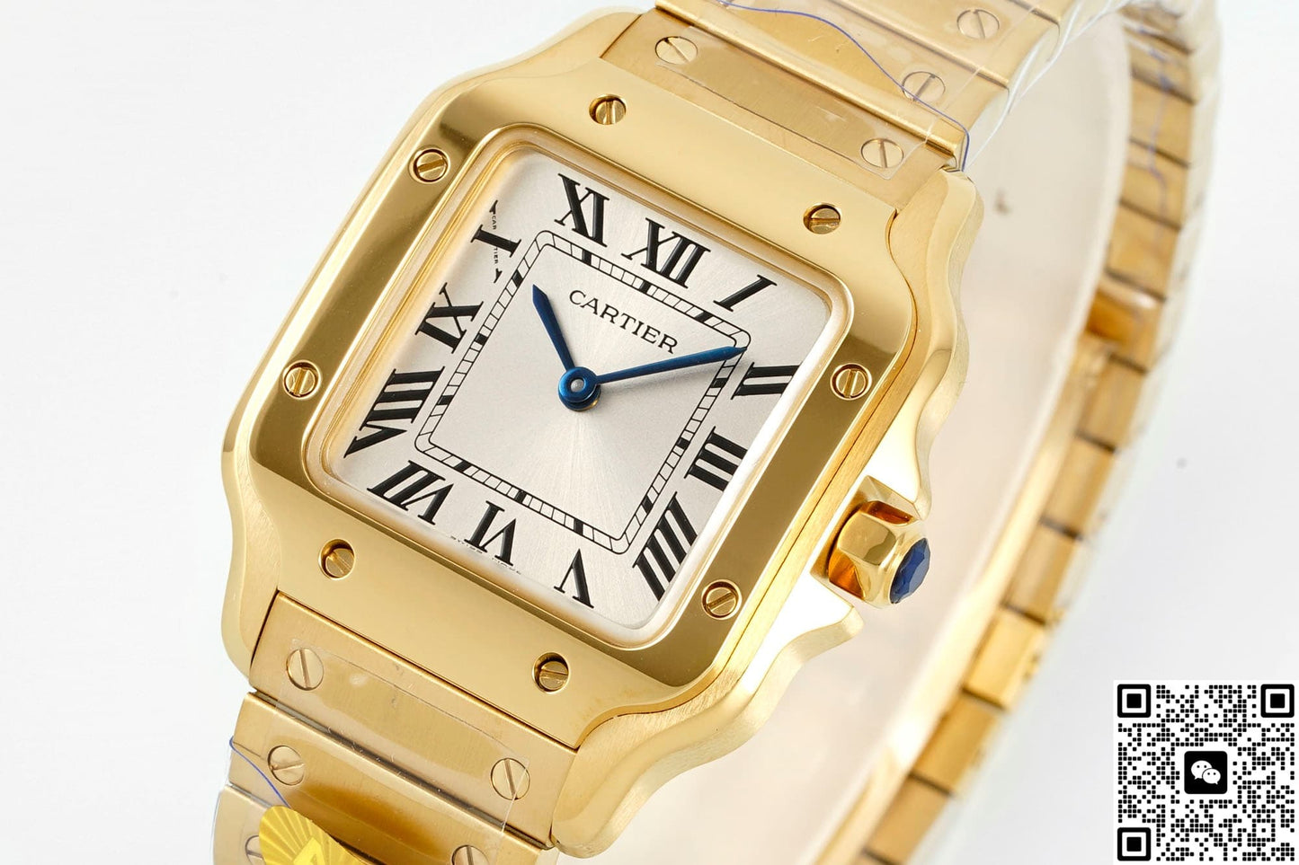 Cartier Santos WGSA0107 AF Factory Yellow Gold Strap