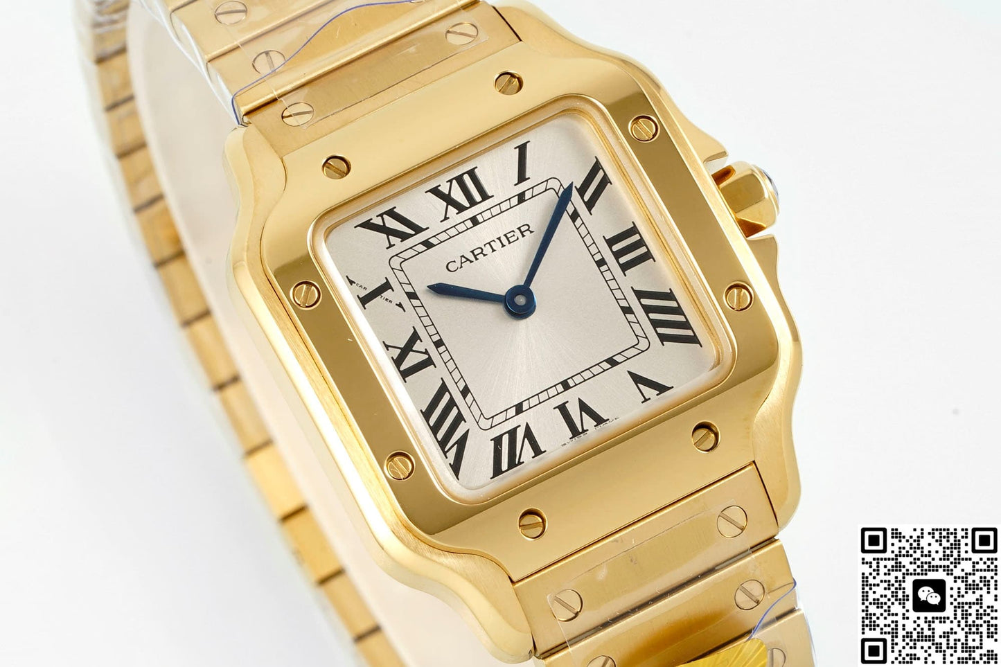 Cartier Santos WGSA0107 AF Factory Yellow Gold Strap