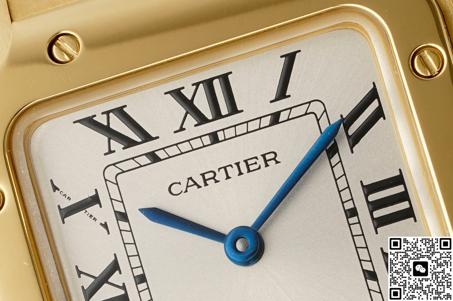 Cartier Santos WGSA0107 AF Factory Yellow Gold Strap