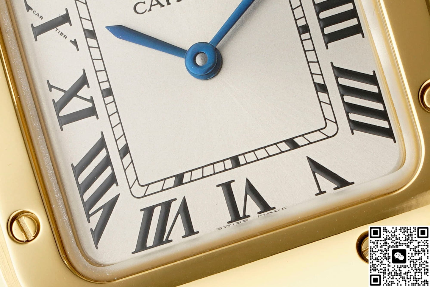 Cartier Santos WGSA0107 AF Factory Yellow Gold Strap