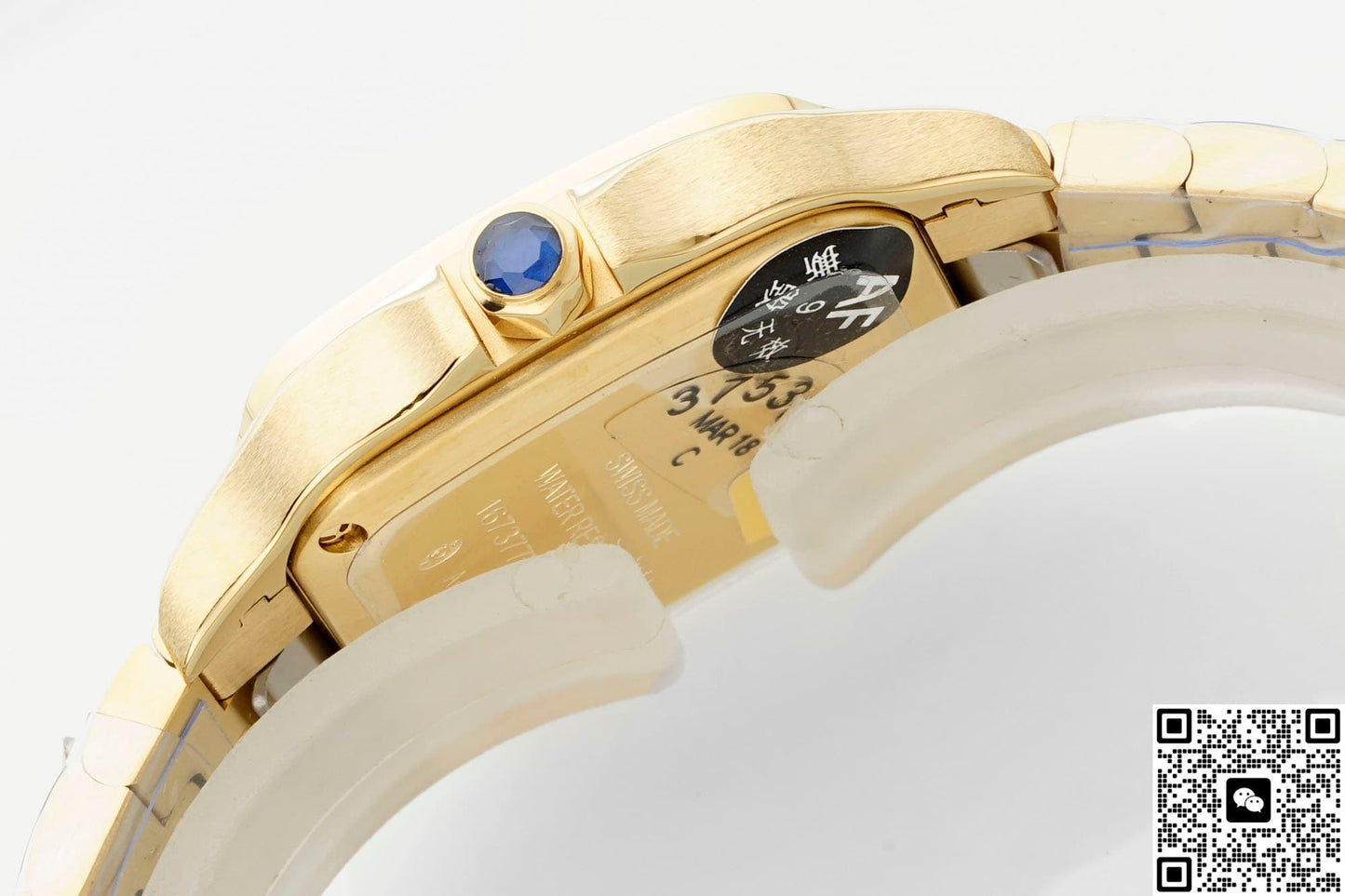 Cartier Santos WGSA0107 AF Factory Yellow Gold Strap