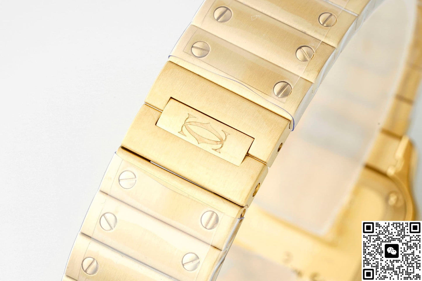 Cartier Santos WGSA0107 AF Factory Yellow Gold Strap