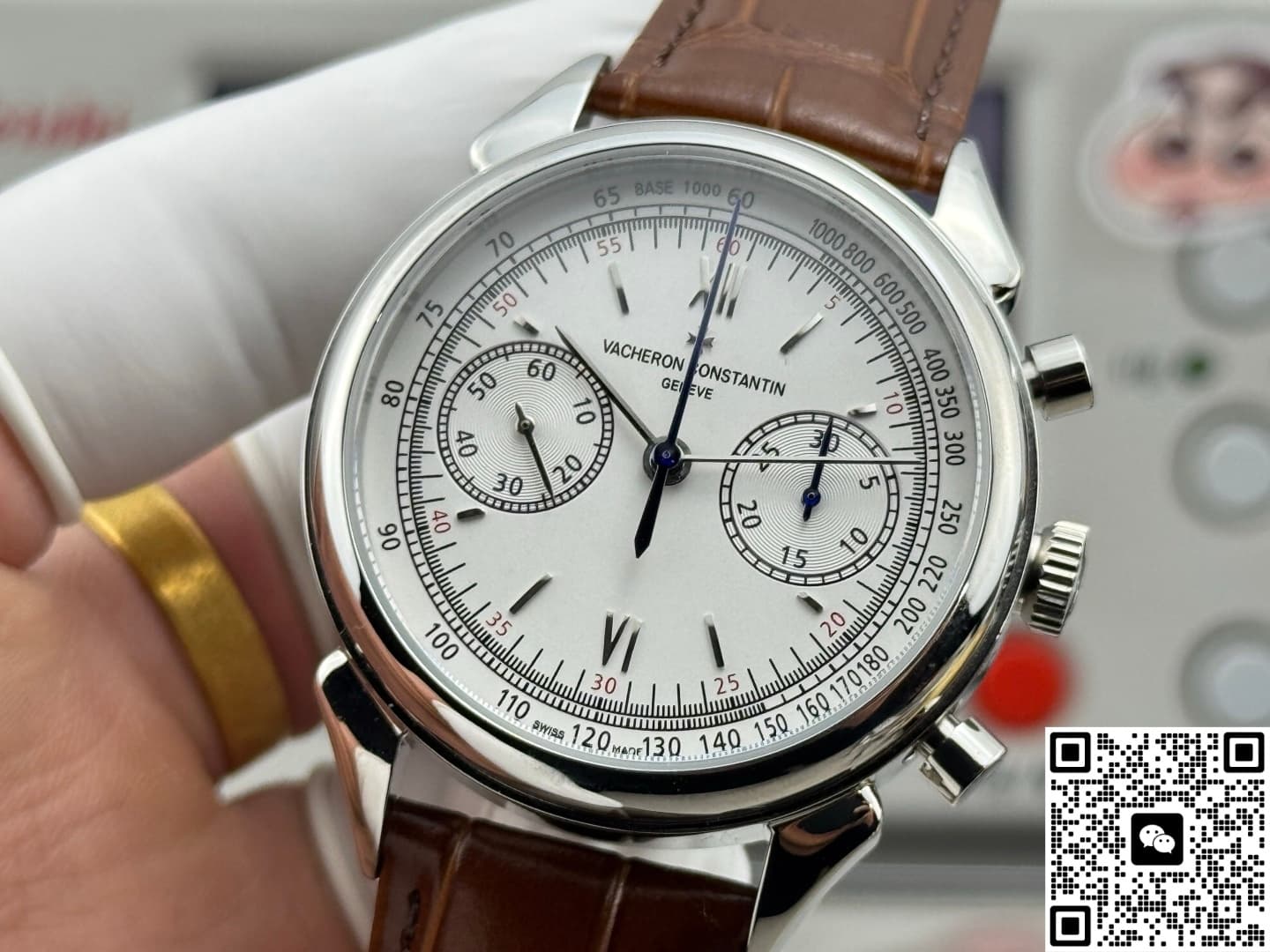 Vacheron Constantin Historiques 5000H-000A-B582 Calfskin Strap
