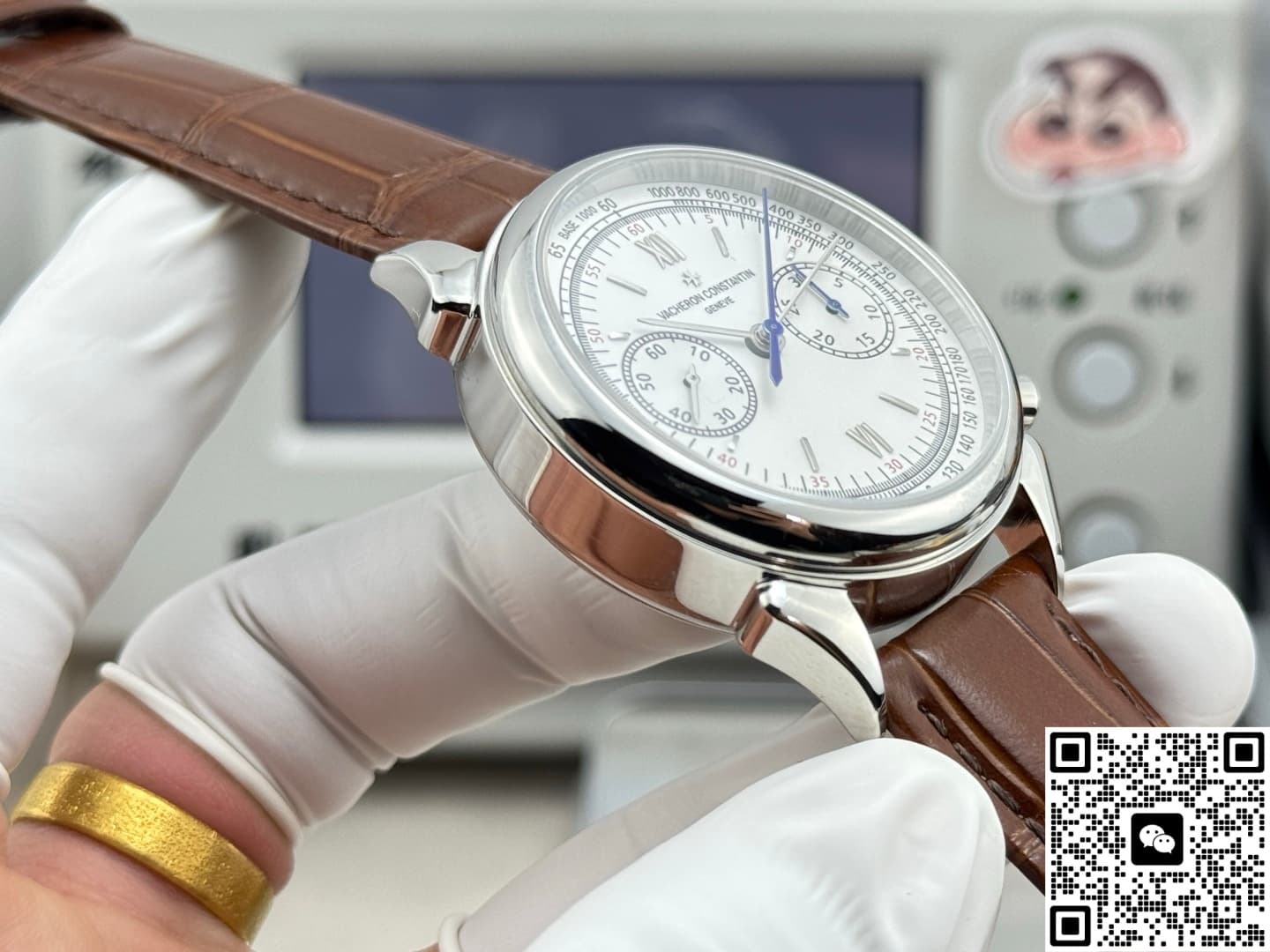 Vacheron Constantin Historiques 5000H-000A-B582 Calfskin Strap