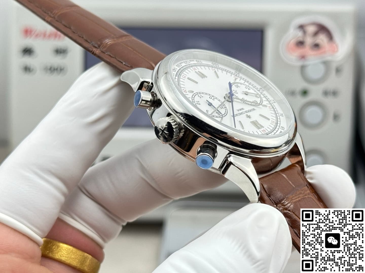 Vacheron Constantin Historiques 5000H-000A-B582 Calfskin Strap