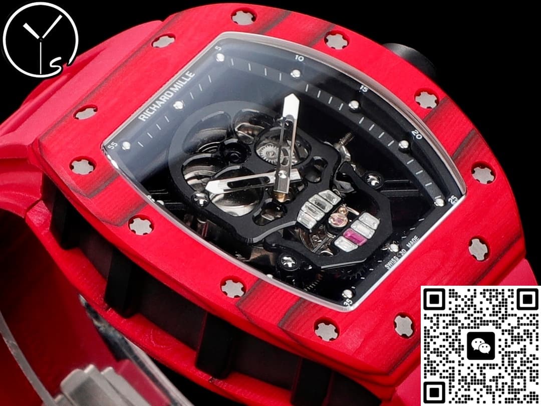 Richard Mille RM52-01 YS Factory Rubber Strap