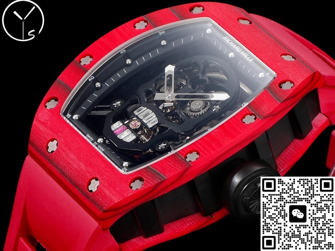 Richard Mille RM52-01 YS Factory Rubber Strap