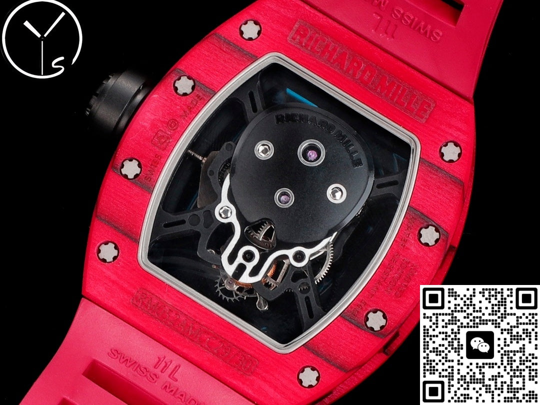 Richard Mille RM52-01 YS Factory Rubber Strap