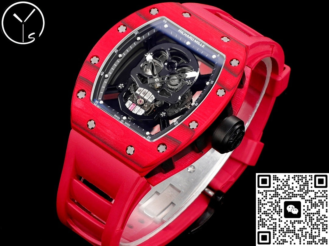Richard Mille RM52-01 YS Factory Rubber Strap