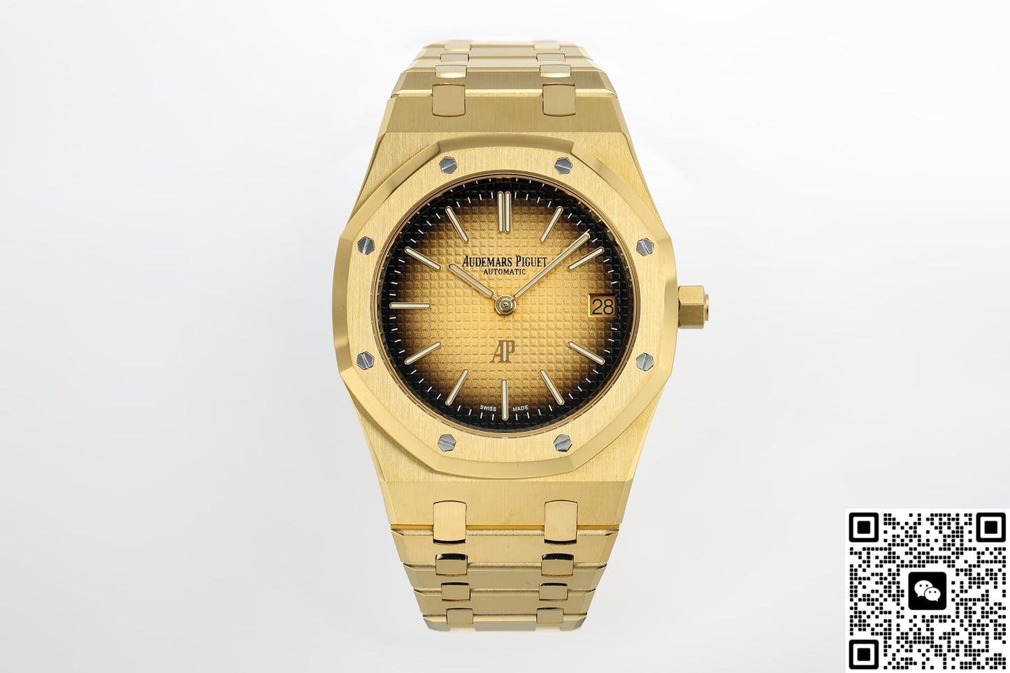 Audemars Piguet Royal Oak 16202BA.OO.1240BA.02 ZF Factory Date Display