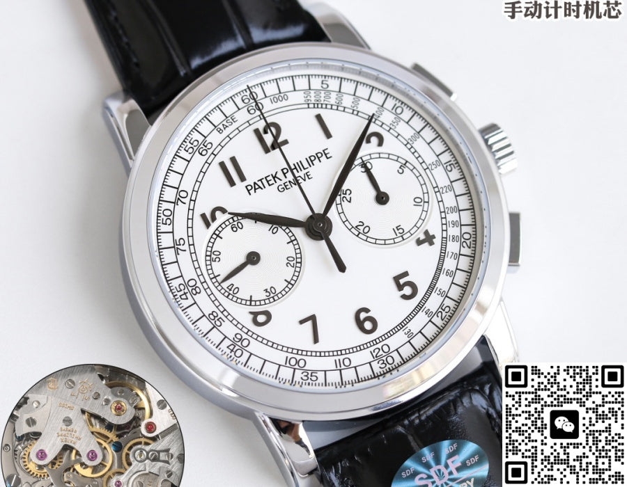 Patek Philippe Complications 5070P SDF Factory Alligator Leather Strap