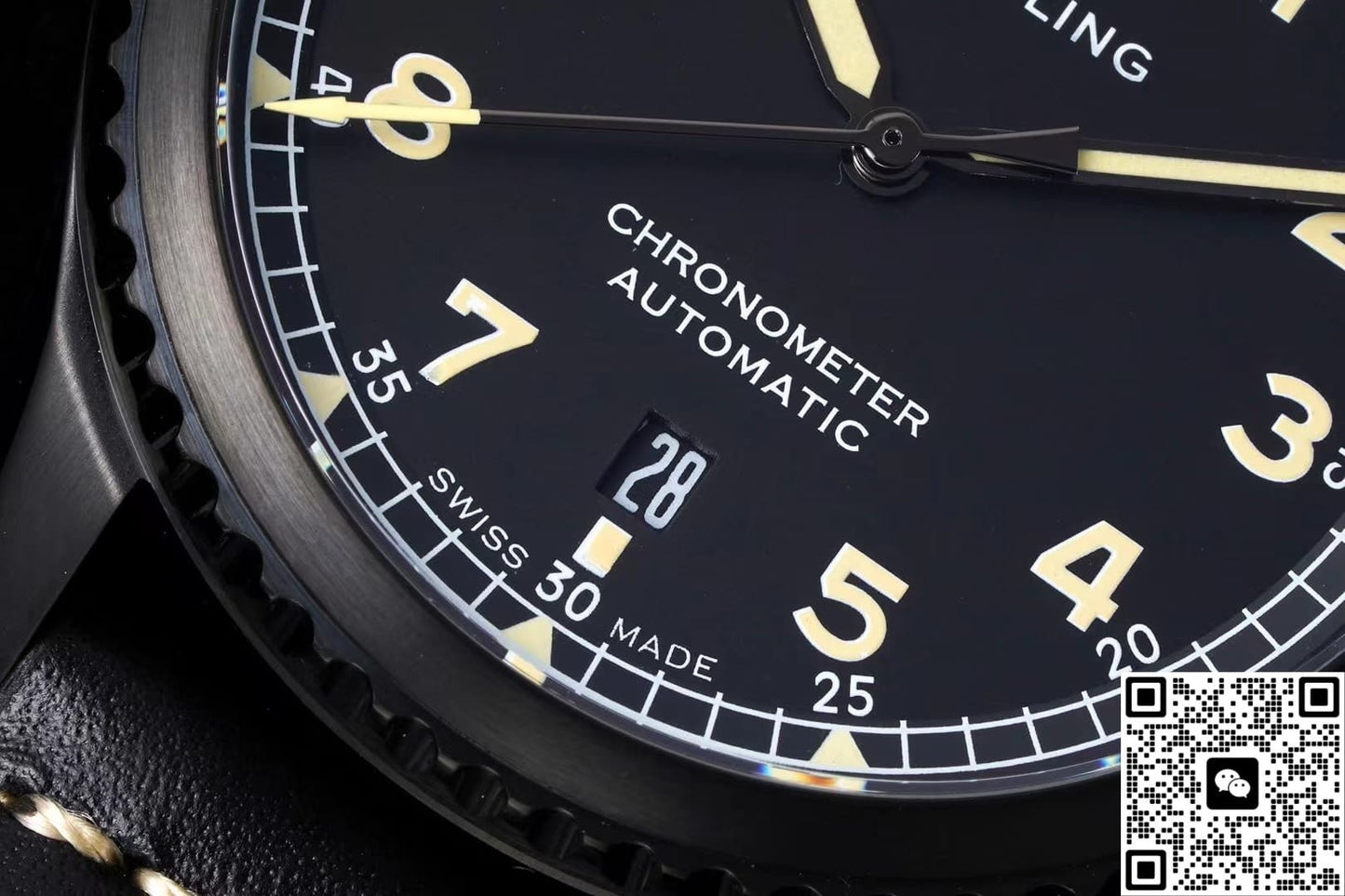 Breitling Classic AVI M17314101B1X1 BLS Factory Date Display