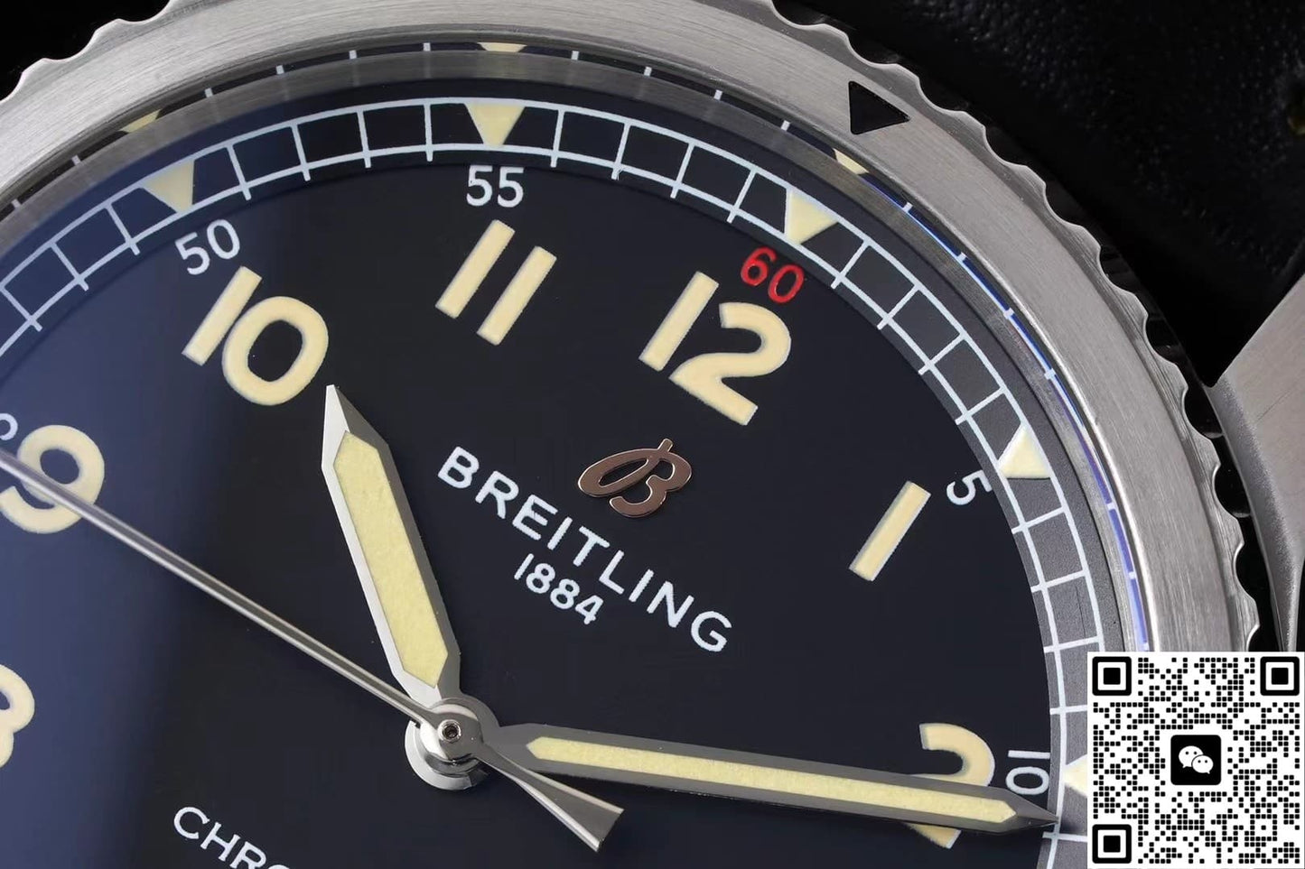 Breitling Classic AVI A17315101B1X1 BLS Factory Calfskin Strap