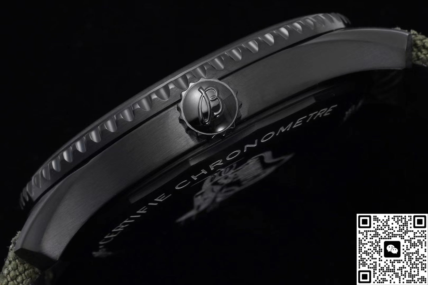 Breitling Classic AVI M173152A1L1X2 BLS Factory Military Strap