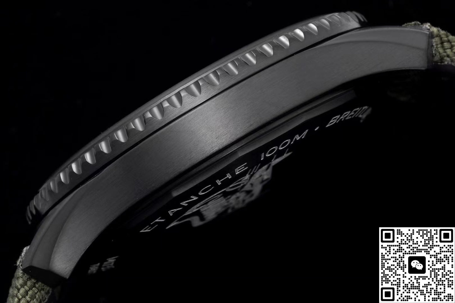 Breitling Classic AVI M173152A1L1X2 BLS Factory Military Strap