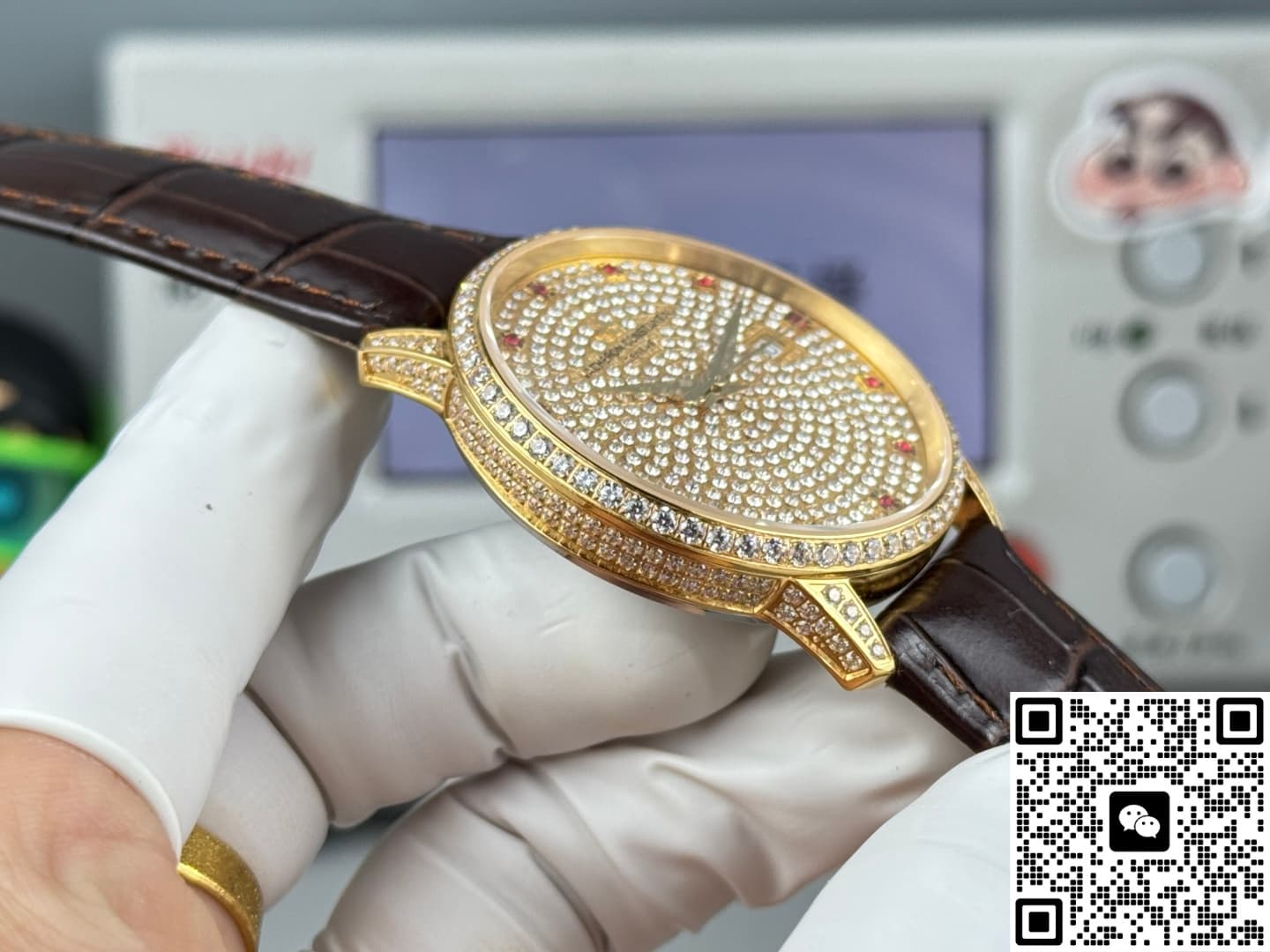 Vacheron Constantin Patrimony 84100U-00R-B180 MKS Factory Date Display