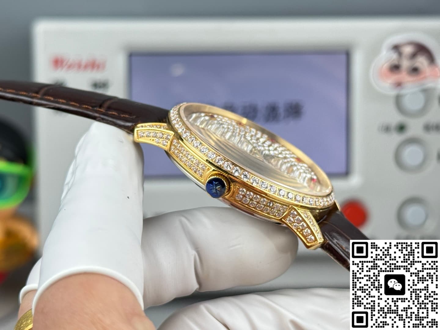 Vacheron Constantin Patrimony 84100U-00R-B180 MKS Factory Date Display