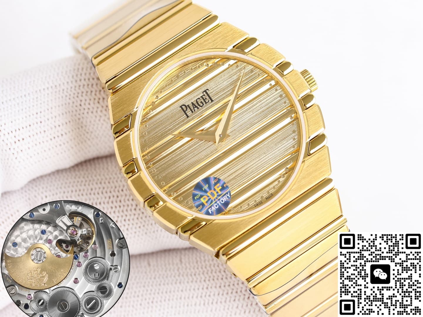 Piaget Polo 79 G0A49150 PDF Factory Yellow Gold Strap