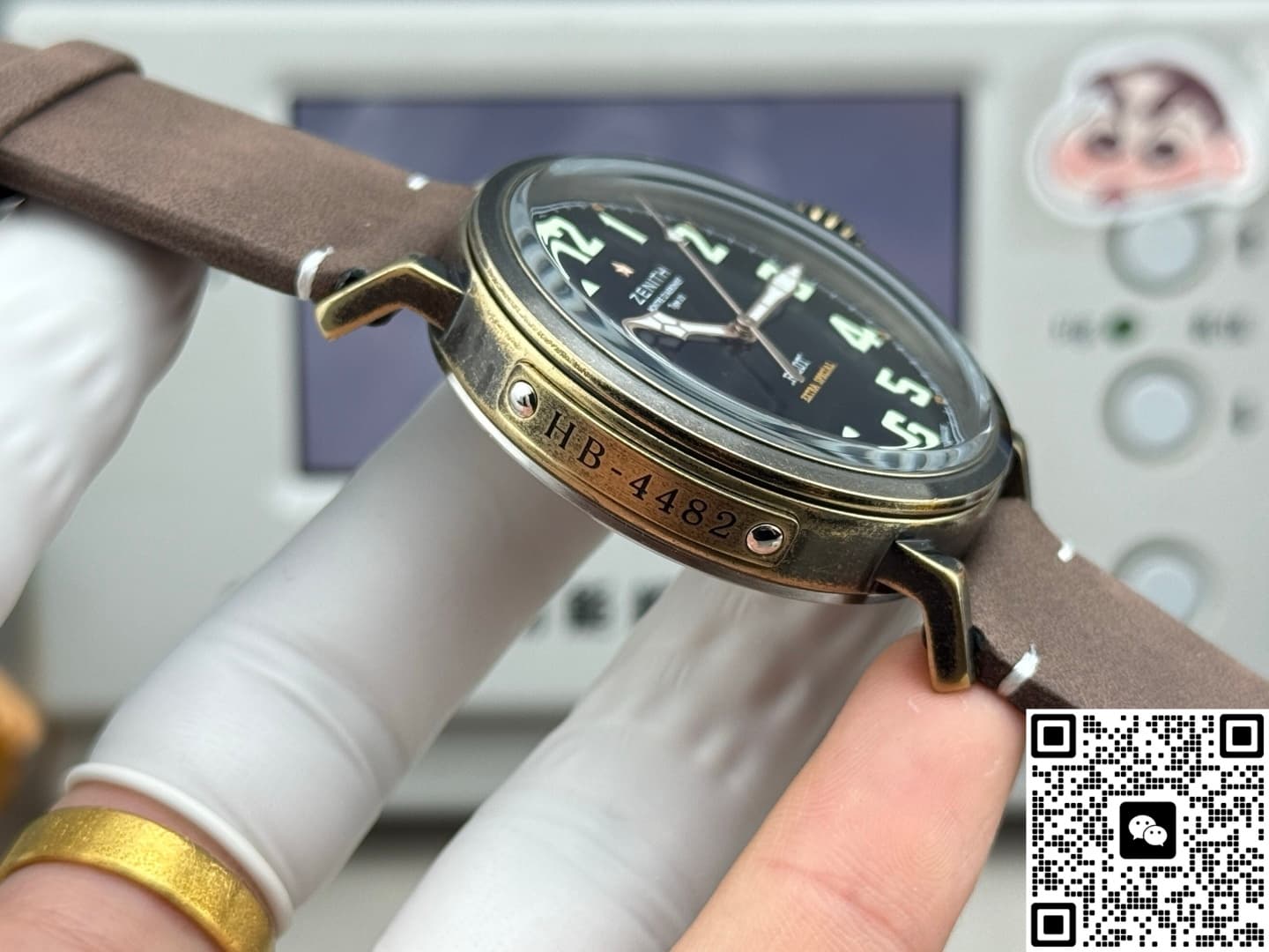 Zenith Pilot 29.2430.679-21.C753 V+ Factory Bronze Case