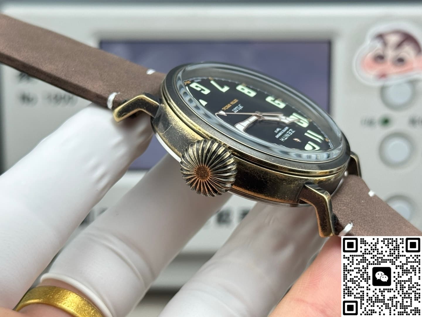 Zenith Pilot 29.2430.679-21.C753 V+ Factory Bronze Case
