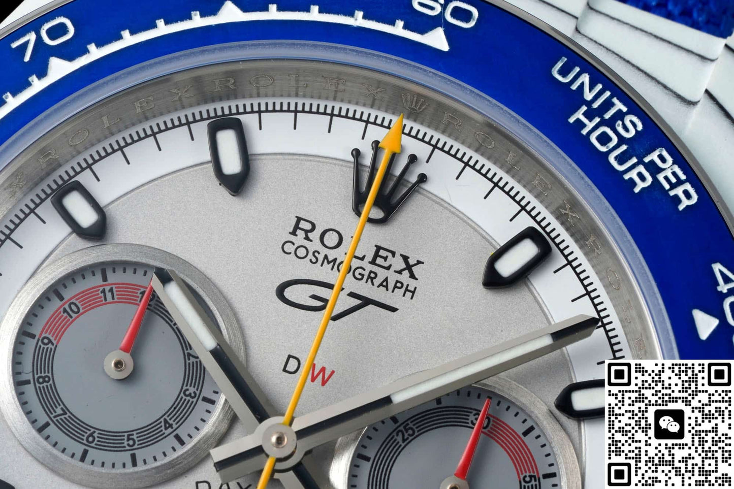 Rolex Daytona DIW Factory New Blue GT Racing Wheel Hub Autorotator