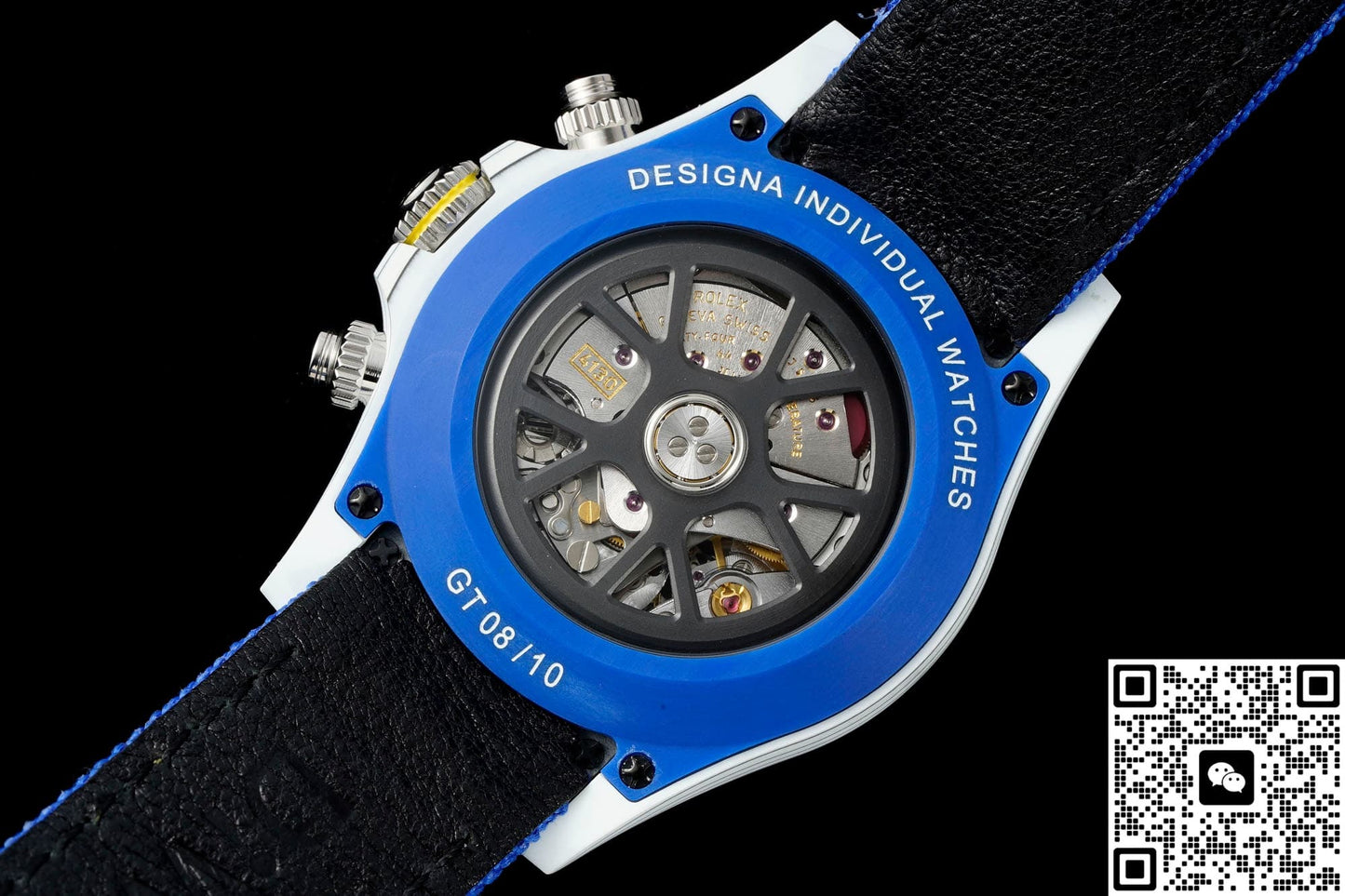 Rolex Daytona DIW Factory New Blue GT Racing Wheel Hub Autorotator