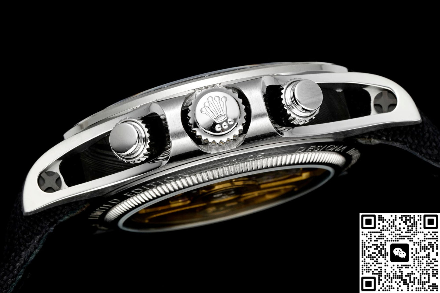 Rolex Daytona DIW Factory Black Carbon Fiber Bezel