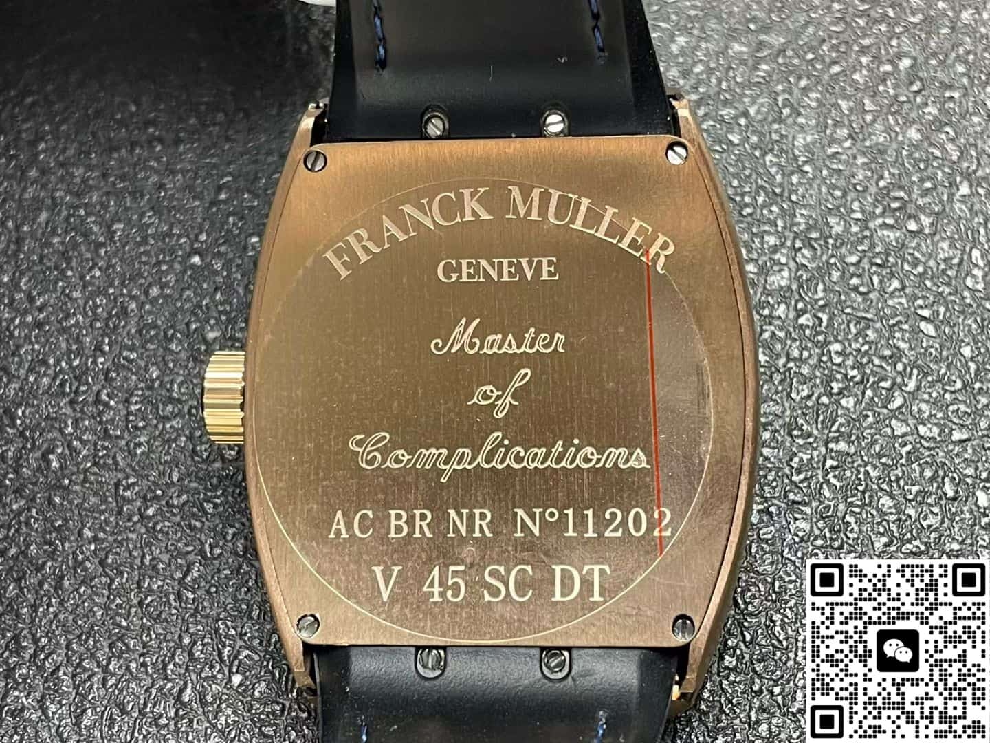 Franck Muller Vanguard x Popeye Limited Edition V45 SC DT ABF Factory Rose Gold Case