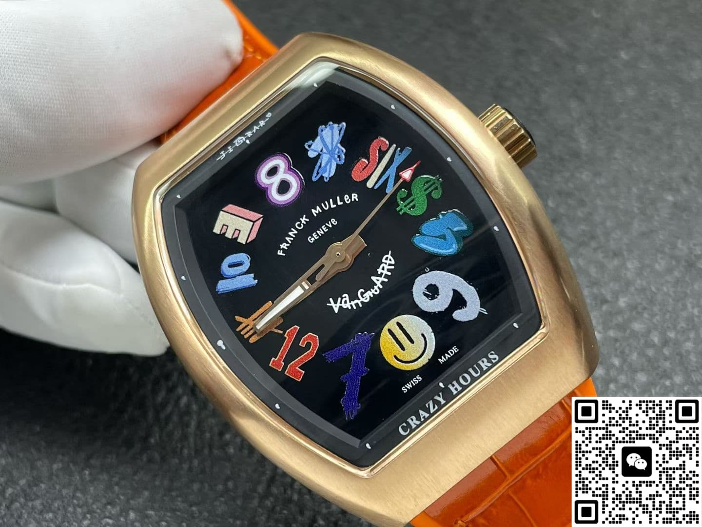 Franck Muller Vanguard x Popeye Limited Edition V45 SC DT ABF Factory Rose Gold