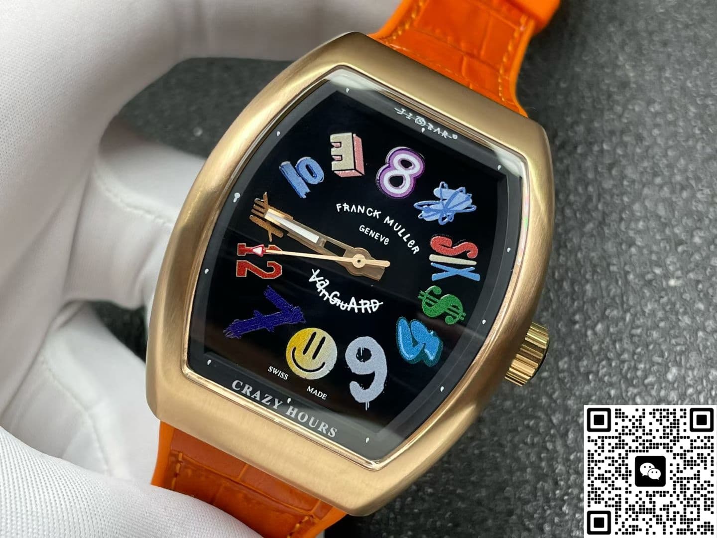 Franck Muller Vanguard x Popeye Limited Edition V45 SC DT ABF Factory Rose Gold