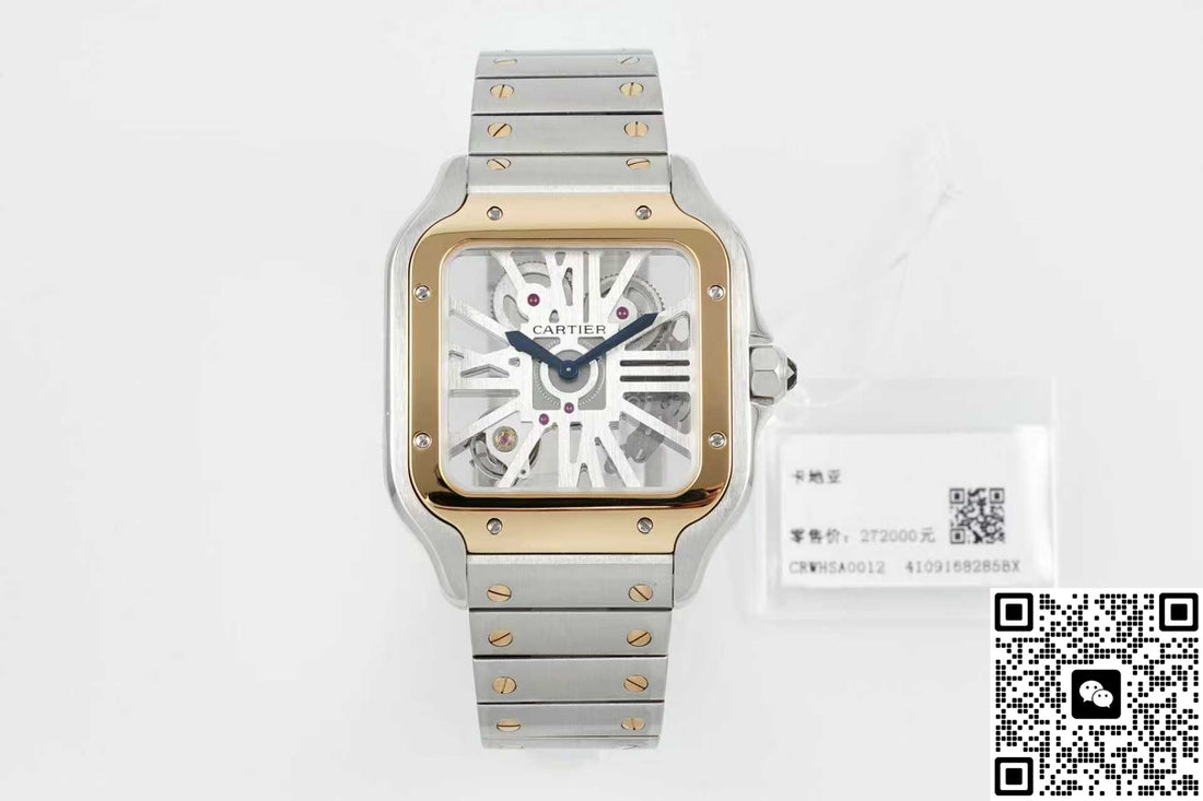 Cartier Santos WHSA0012 AF Factory Stainless Steel Case