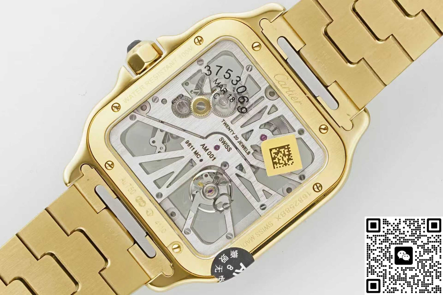 Cartier Santos WHSA0042 AF Factory 100M Waterproof