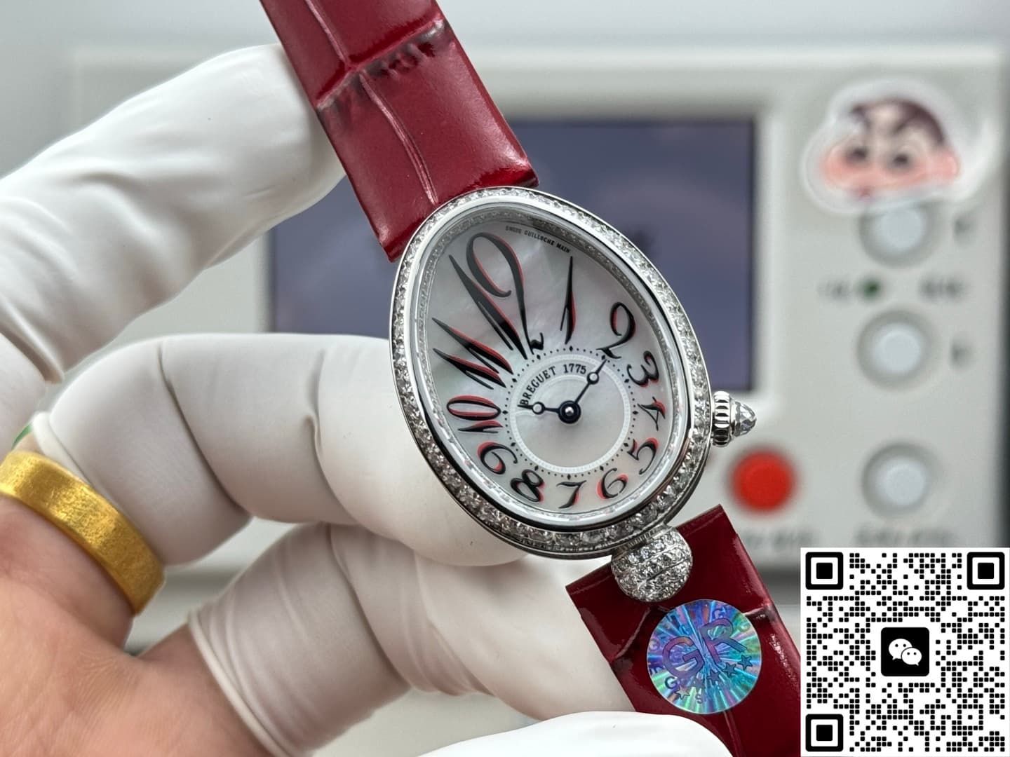 Breguet Reine De Naples 8928BB-5P-944-D00D3L GR Factory Diamond