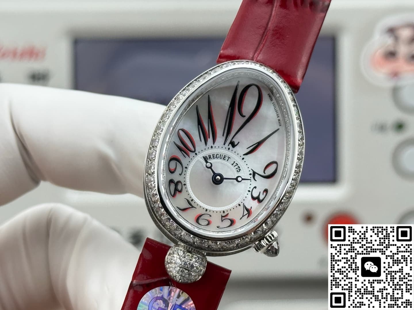 Breguet Reine De Naples 8928BB-5P-944-D00D3L GR Factory Diamond