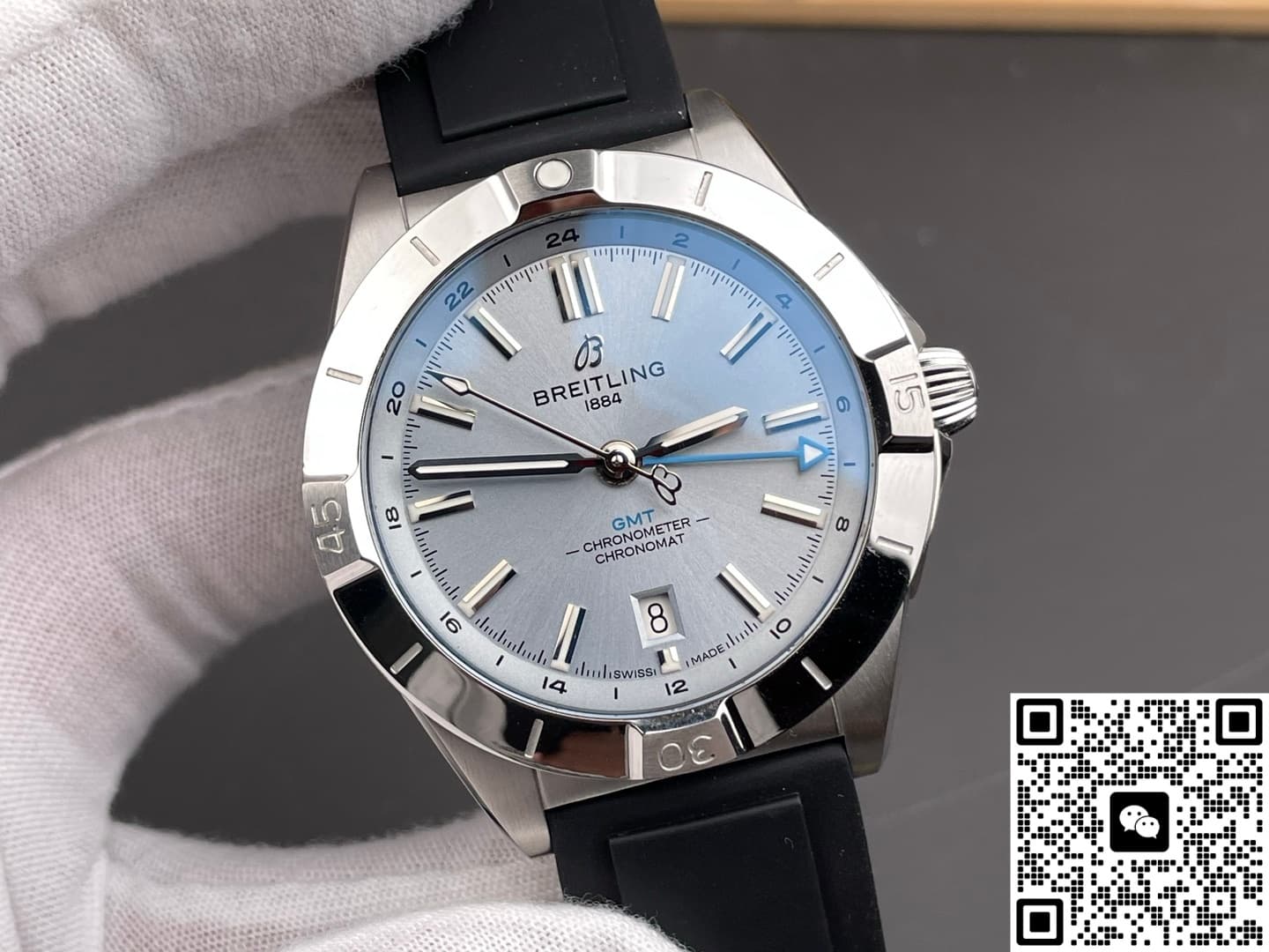 Breitling Chronomat P32398101C1S1 BLS Factory Dual Time Zone