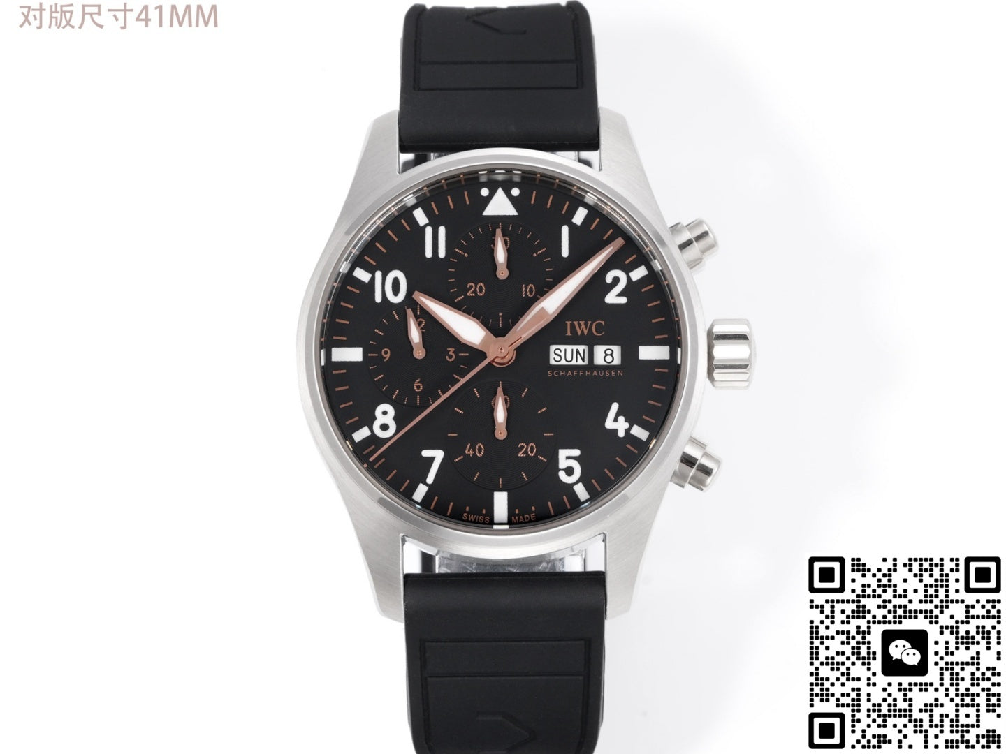 IWC Pilot IW388116 TW Factory Week Display