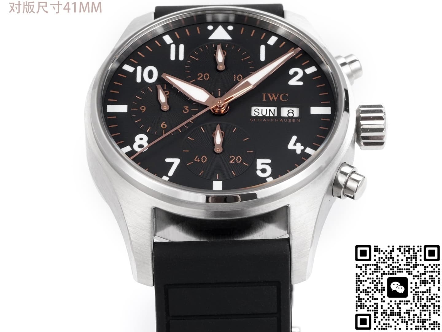 IWC Pilot IW388116 TW Factory Week Display