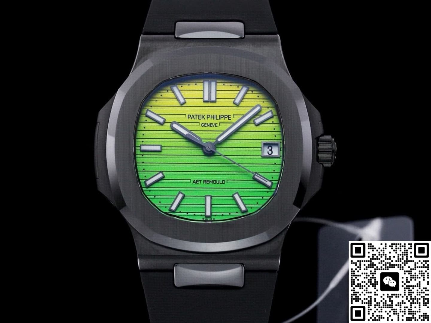 Patek Philippe Nautilus 5711 AET Factory Rubber Strap