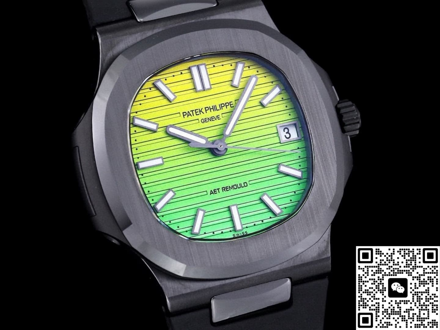 Patek Philippe Nautilus 5711 AET Factory Rubber Strap
