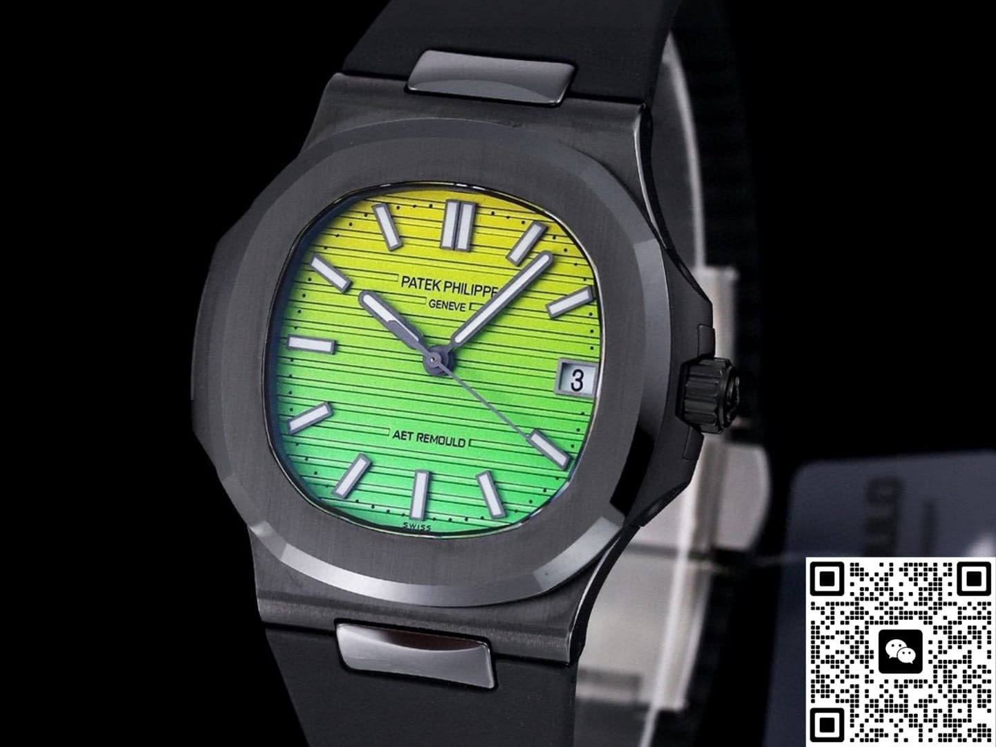 Patek Philippe Nautilus 5711 AET Factory Rubber Strap