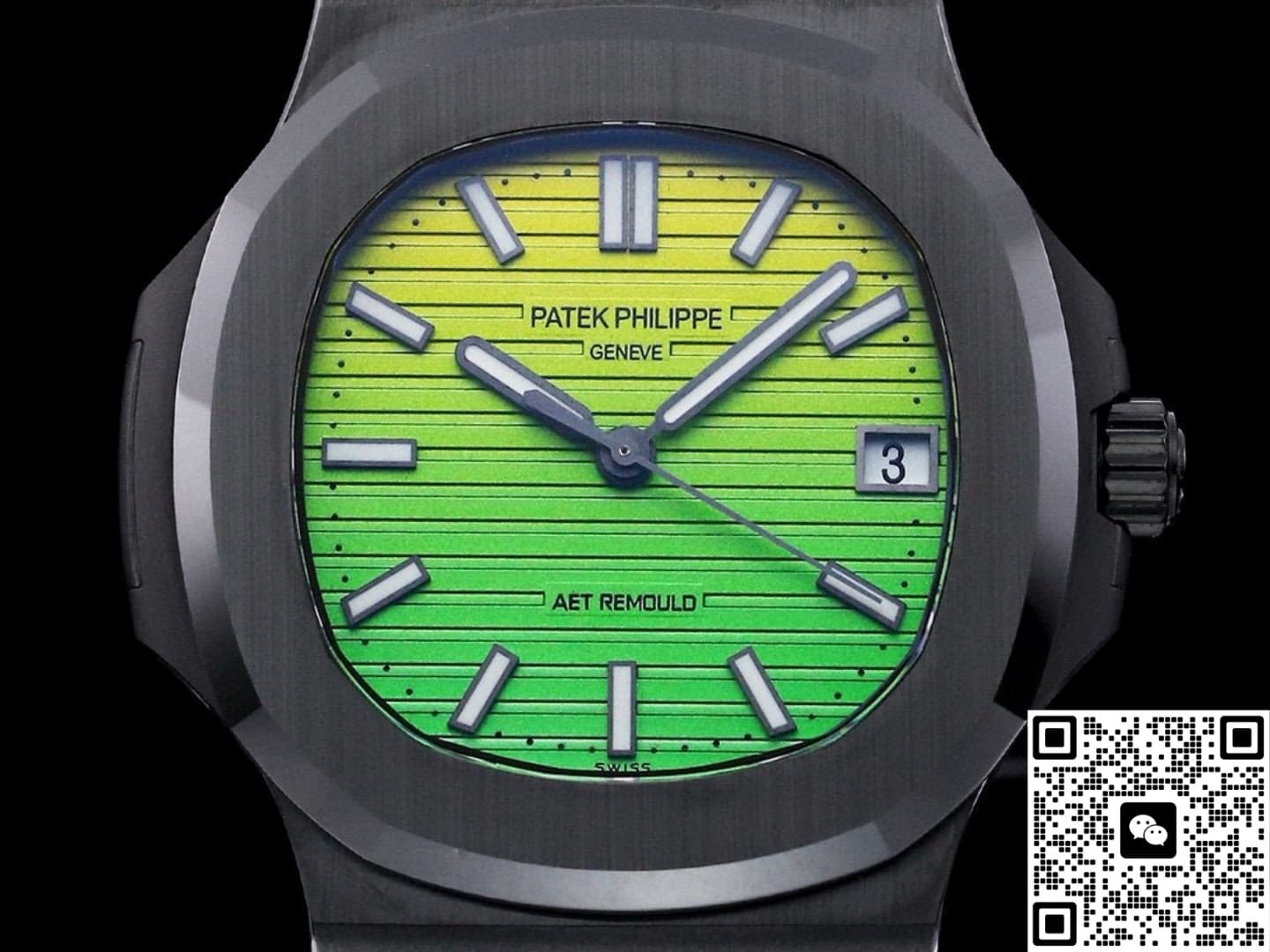 Patek Philippe Nautilus 5711 AET Factory Rubber Strap