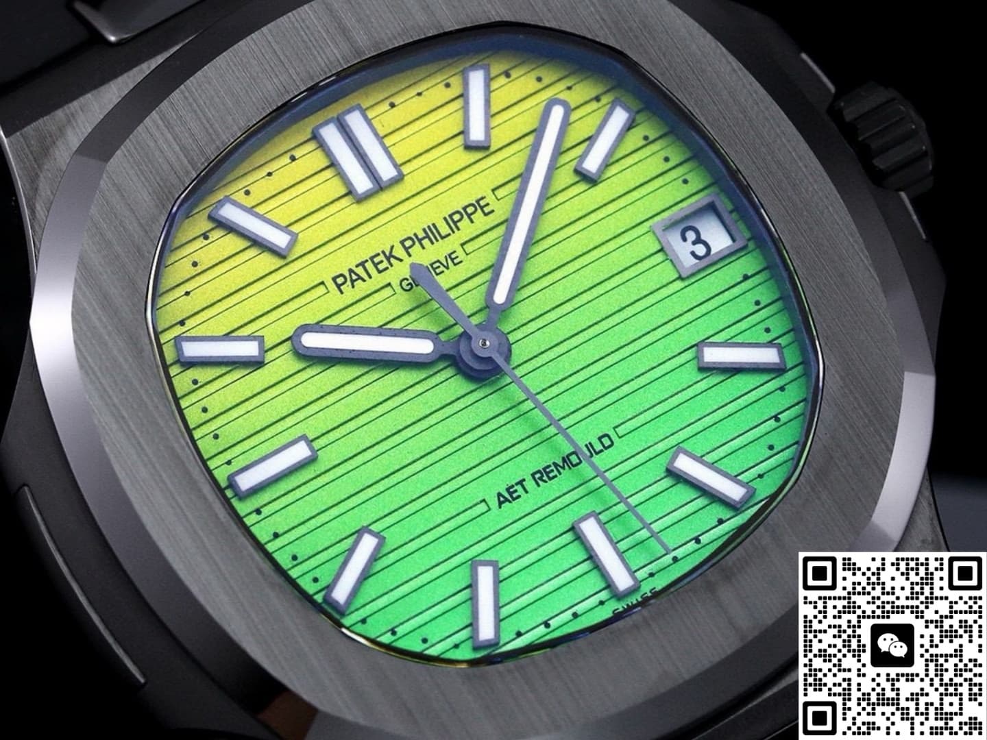 Patek Philippe Nautilus 5711 AET Factory Rubber Strap