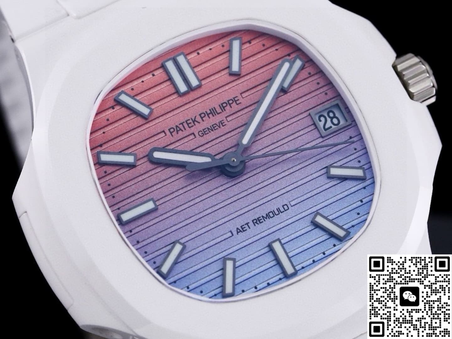Patek Philippe Nautilus 5711 AET Factory White Ceramic