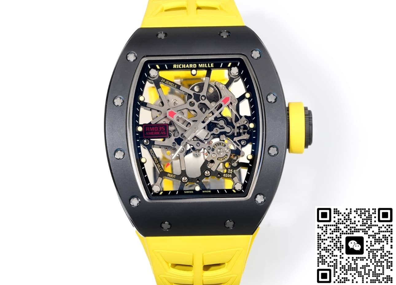 Richard Mille RM035 NEW Factory Tonneau shaped case