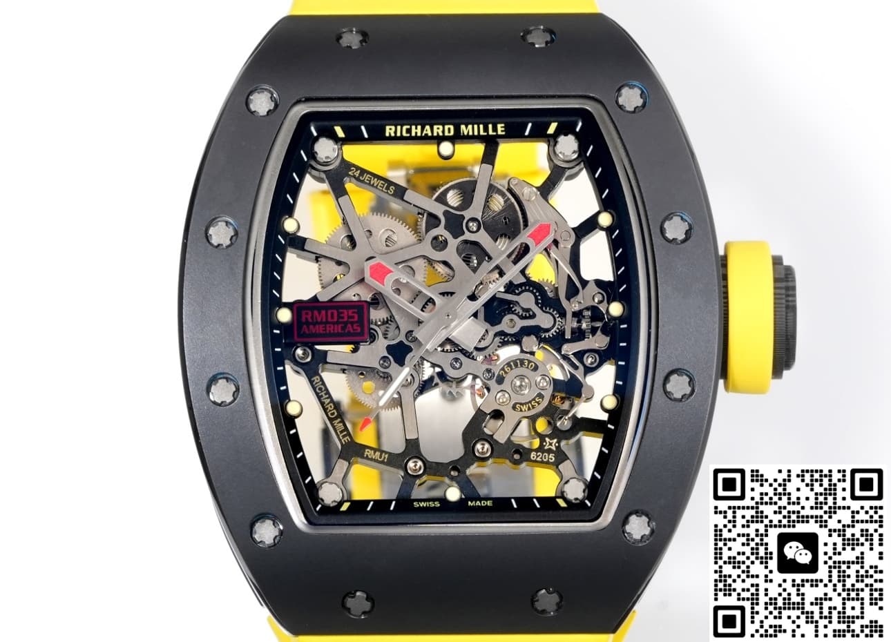 Richard Mille RM035 NEW Factory Tonneau shaped case