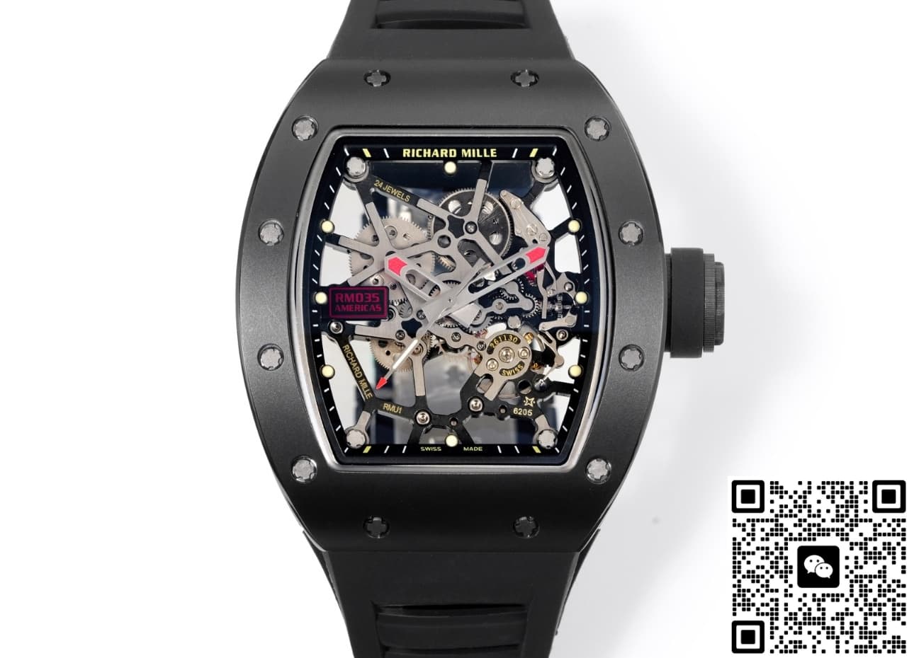 Richard Mille RM035 NEW Factory Skeleton dial