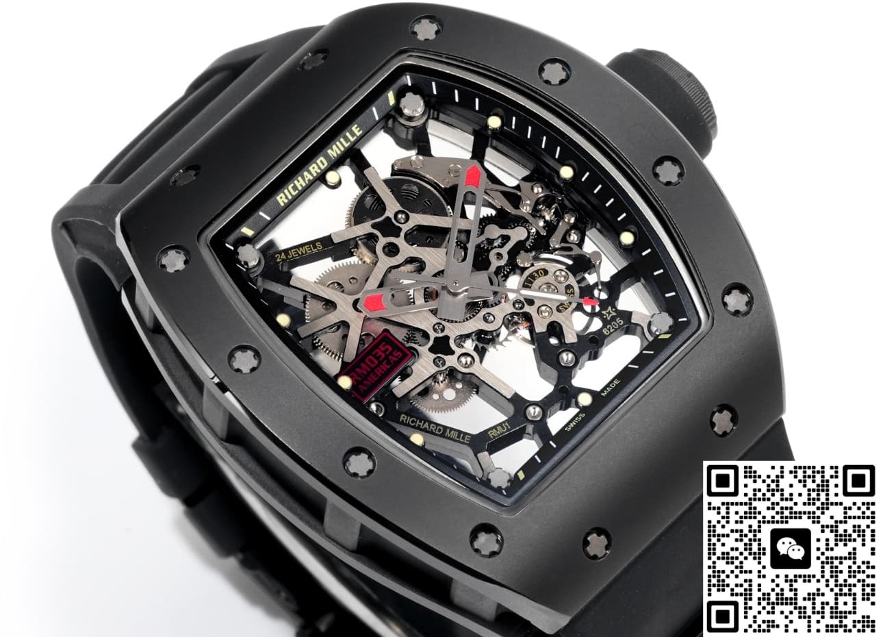 Richard Mille RM035 NEW Factory Skeleton dial