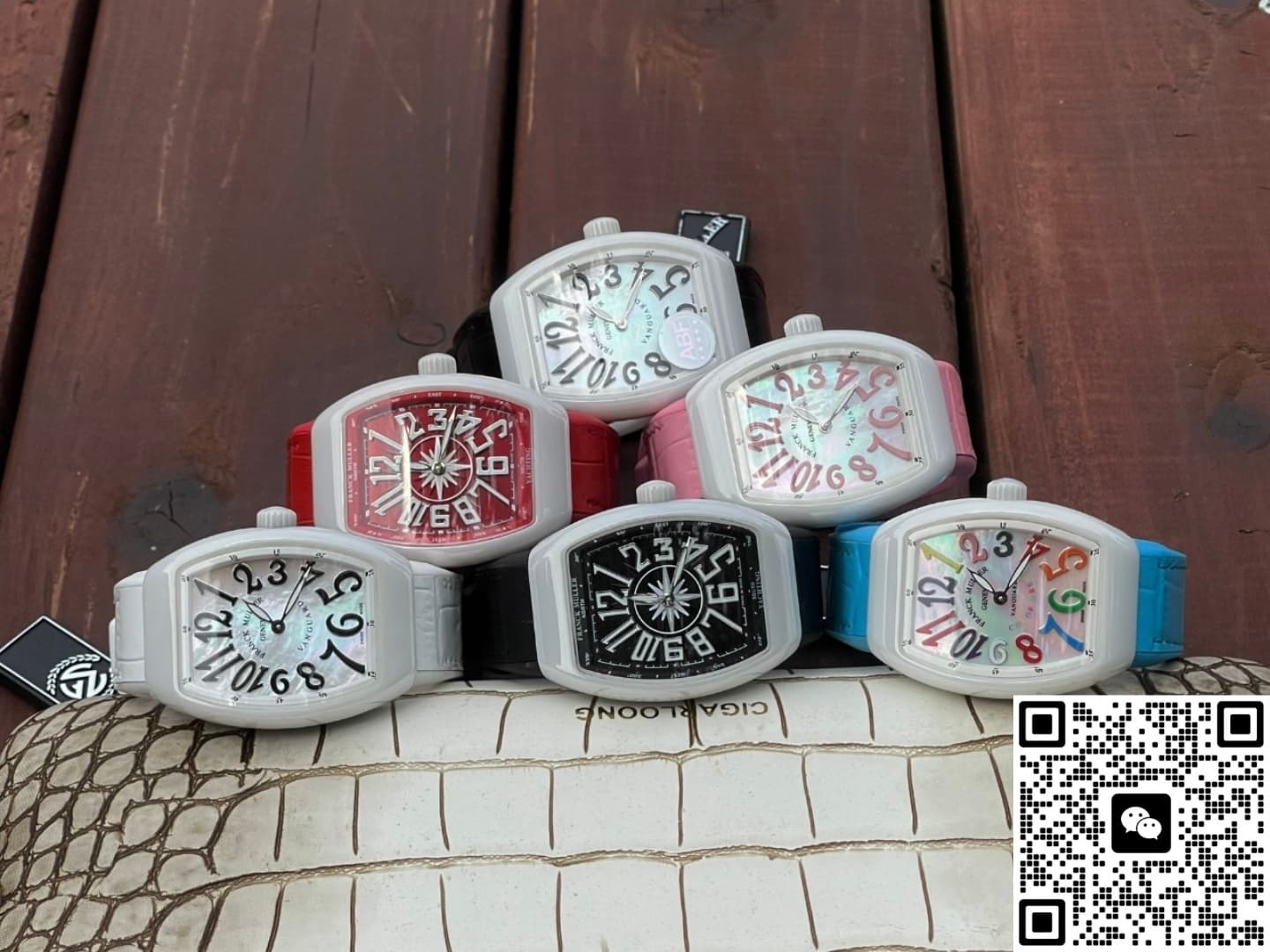 Franck Muller Vanguard V32 ABF Factory Mother-Of-Pearl Dial